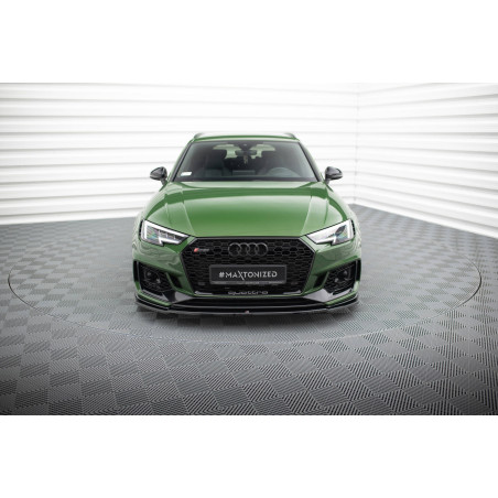 SPLITTER ANTERIORE V.2 Audi RS4 B9 (Cod. M-AU-RS4-B9-FD2G)