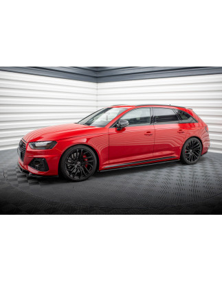 Diffusori minigonne Audi RS4 B9 / B9 Facelift  (Cod. M-AU-RS4-B9-SD1G)