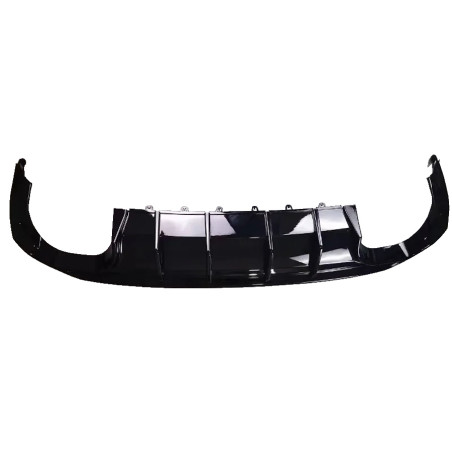 Audi A3 8Y berlina 2020+ Diffusore paraurti posteriore nero lucido (Cod. S-DIF-AU3-8Y-ABS-04)
