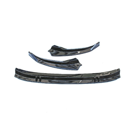 Audi A3 8Y berlina 2020+ Spoiler paraurti anteriore nero lucido (Cod. S-FBS-AU3-8Y-ABS-01)