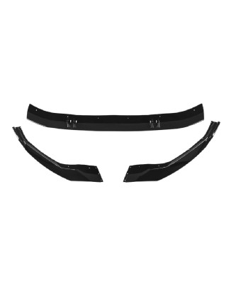 Audi A3 8Y berlina 2020+ Spoiler paraurti anteriore nero lucido (Cod. S-FBS-AU3-8Y-ABS-01)