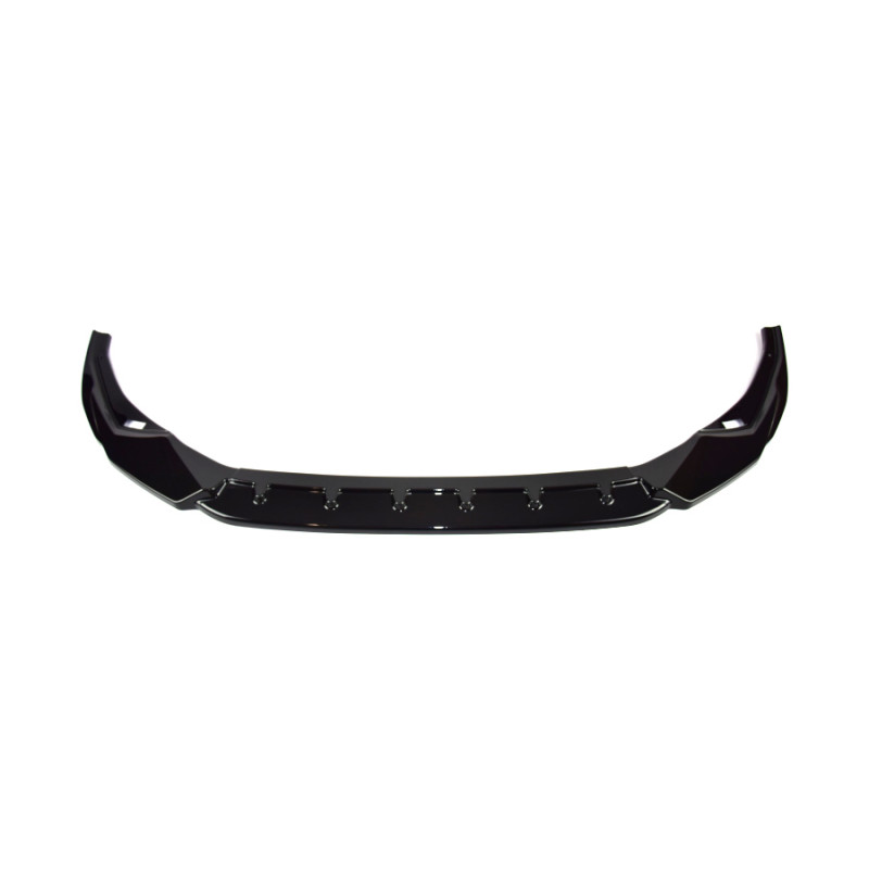 Audi A3 8Y berlina/hatchback 2020+ FRONT BUMBER SPOILER nero lucido (Cod. S-FBS-AU3-8Y-ABS-02)