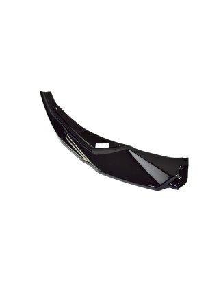 Audi A3 8Y berlina/hatchback 2020+ FRONT BUMBER SPOILER nero lucido (Cod. S-FBS-AU3-8Y-ABS-02)