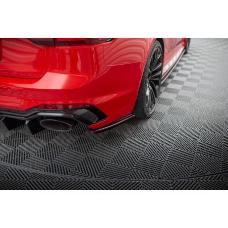 Splitters posteriori laterali Audi RS4 B9 / B9 Facelift  (Cod. M-AU-RS4-B9-AV-RSD1G)