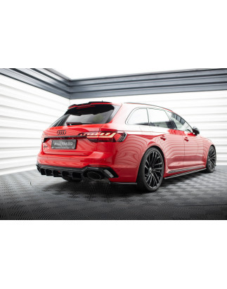 Splitters posteriori laterali Audi RS4 B9 / B9 Facelift  (Cod. M-AU-RS4-B9-AV-RSD1G)