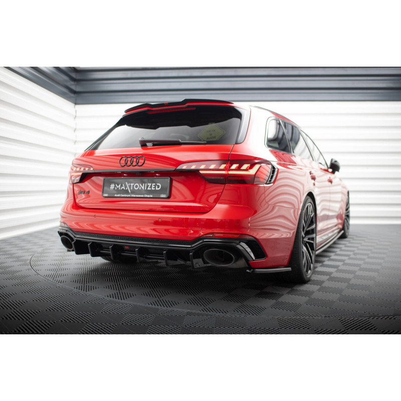 Sottoparaurti posteriore Audi RS4 B9 / B9 Facelift  (Cod. M-AU-RS4-B9-AV-RS1G)