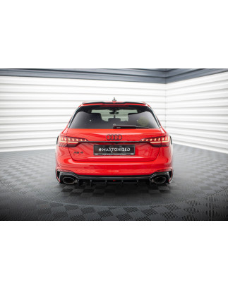 Sottoparaurti posteriore Audi RS4 B9 / B9 Facelift  (Cod. M-AU-RS4-B9-AV-RS1G)