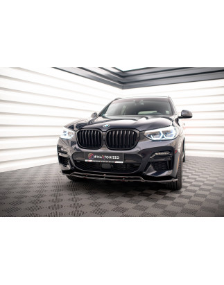 SPLITTER ANTERIORE V.1 for BMW X3 M40d / M40i / M-Pack G01  (Cod. M-BM-X3-01-MPACK-FD1G+FD1RG)