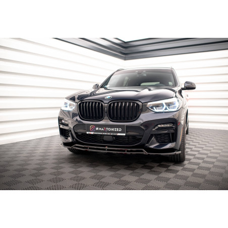 SPLITTER ANTERIORE V.1 for BMW X3 M40d / M40i / M-Pack G01  (Cod. M-BM-X3-01-MPACK-FD1G+FD1RG)