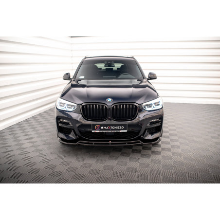 SPLITTER ANTERIORE V.1 for BMW X3 M40d / M40i / M-Pack G01  (Cod. M-BM-X3-01-MPACK-FD1G+FD1RG)