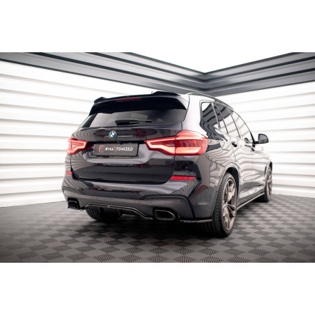 Spoiler Cap for BMW X3 M40d / M40i / M-Pack G01 / iX3 G08 Facelift (Cod. M-BM-X3-01-MPACK-CAP1G)