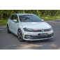 SPLITTER ANTERIORE V.1 Volkswagen Polo GTI / R-line Mk6 (Cod. M-VW-PO-6-GTI-FD1G)
