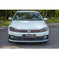 SPLITTER ANTERIORE V.1 Volkswagen Polo GTI / R-line Mk6 (Cod. M-VW-PO-6-GTI-FD1G)
