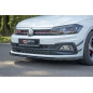 SPLITTER ANTERIORE V.1 Volkswagen Polo GTI / R-line Mk6 (Cod. M-VW-PO-6-GTI-FD1G)