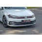 SPLITTER ANTERIORE V.1 Volkswagen Polo GTI / R-line Mk6 (Cod. M-VW-PO-6-GTI-FD1G)