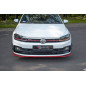 SPLITTER ANTERIORE V.2 Volkswagen Polo GTI / R-line Mk6 (Cod. M-VW-PO-6-GTI-FD2G)