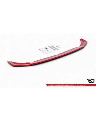 SPLITTER ANTERIORE V.2 Volkswagen Polo GTI / R-line Mk6 (Cod. M-VW-PO-6-GTI-FD2G)