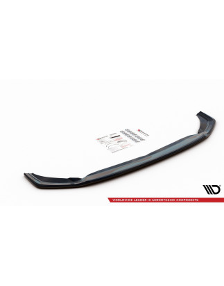 SPLITTER ANTERIORE V.2 Volkswagen Polo GTI / R-line Mk6 (Cod. M-VW-PO-6-GTI-FD2G)