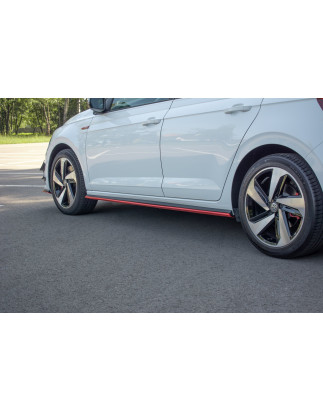 Diffusori minigonne Volkswagen Polo GTI / R-line Mk6 (Cod. M-VW-PO-6-GTI-SD1G)