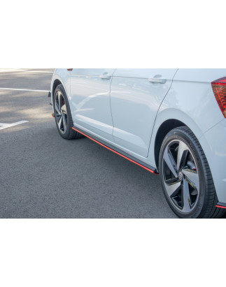 Diffusori minigonne Volkswagen Polo GTI / R-line Mk6 (Cod. M-VW-PO-6-GTI-SD1G)