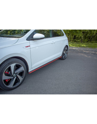 Diffusori minigonne Volkswagen Polo GTI / R-line Mk6 (Cod. M-VW-PO-6-GTI-SD1G)