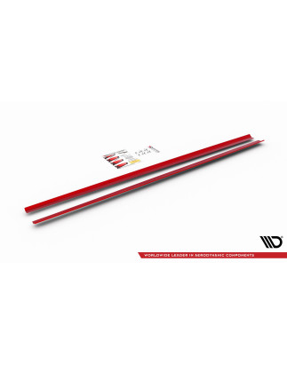 Diffusori minigonne Volkswagen Polo GTI / R-line Mk6 (Cod. M-VW-PO-6-GTI-SD1G)