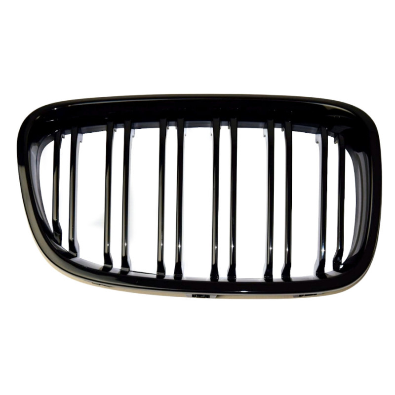 BMW 1 F20 2011-2015 griglia anteriore nero lucido (Cod. S-GR-BM1-F20-ABS-01)