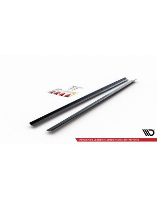 Diffusori minigonne Volkswagen Polo GTI / R-line Mk6 (Cod. M-VW-PO-6-GTI-SD1G)