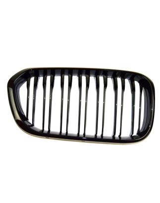 BMW 1 F20 2015-2019 griglia anteriore nero lucido (Cod. S-GR-BM1-F20-ABS-02)