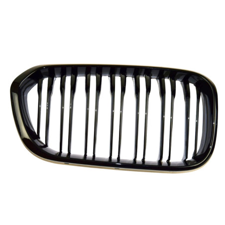 BMW 1 F20 2015-2019 griglia anteriore nero lucido (Cod. S-GR-BM1-F20-ABS-02)