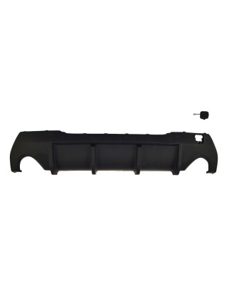 BMW 1 F40 hatchback 2019-2022 Diffusore paraurti posteriore (Cod. S-DIF-BM1-F40-ABS-01)