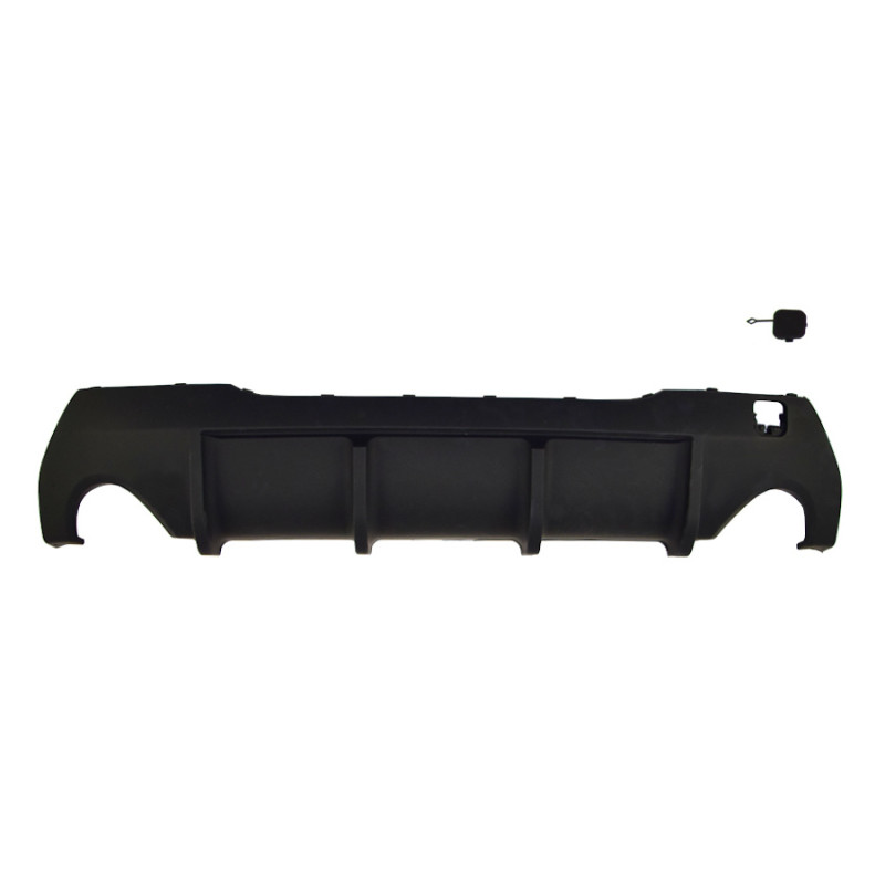 BMW 1 F40 hatchback 2019-2022 Diffusore paraurti posteriore (Cod. S-DIF-BM1-F40-ABS-01)