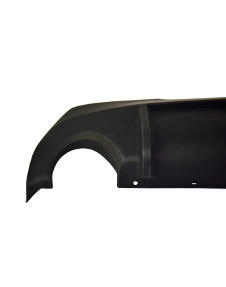 BMW 1 F40 hatchback 2019-2022 Diffusore paraurti posteriore (Cod. S-DIF-BM1-F40-ABS-01)