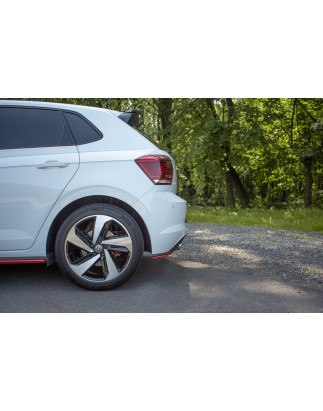 Splitters posteriori laterali Volkswagen Polo GTI Mk6  (Cod. M-VW-PO-6-GTI-RSD1G)