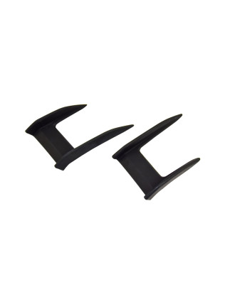 BMW 1 F40 hatchback 2019-2022 FRONT CANARDS (Cod. S-FC-BM1-F40-ABS-01)