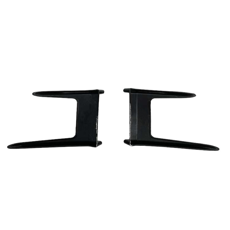 BMW 1 F40 hatchback 2019-2022 FRONT CANARDS nero lucido (Cod. S-FC-BM1-F40-ABS-02)