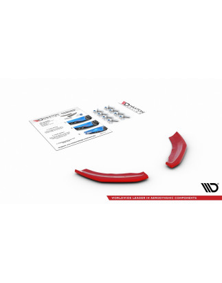 Splitters posteriori laterali Volkswagen Polo GTI Mk6  (Cod. M-VW-PO-6-GTI-RSD1G)