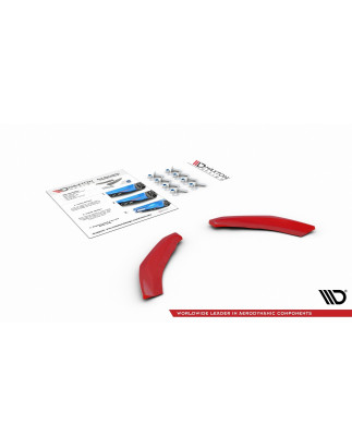 Splitters posteriori laterali Volkswagen Polo GTI Mk6  (Cod. M-VW-PO-6-GTI-RSD1G)