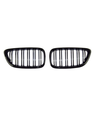 BMW 2 F22 Coupe 2013-2021  griglia anteriore nero lucido (Cod. S-GR-BM2-F22-ABS-01)