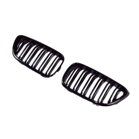BMW 2 F22 Coupe 2013-2021  griglia anteriore nero lucido (Cod. S-GR-BM2-F22-ABS-01)