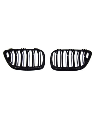 BMW 2 F22 Coupe 2013-2021  griglia anteriore nero lucido (Cod. S-GR-BM2-F22-ABS-01)