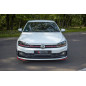 Splittery Przednie Boczne Volkswagen Polo GTI / R-line Mk6 (Cod. M-VW-PO-6-GTI-FD5G)