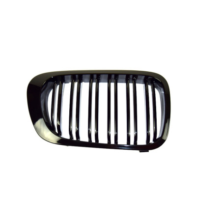 BMW 3 E46 1998-2001 Coupe griglia anteriore nero lucido ( 2 porte ) (Cod. S-GR-BM3-E46-ABS-01C)
