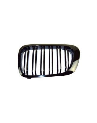 BMW 3 E46 1998-2001 Coupe griglia anteriore nero lucido ( 2 porte ) (Cod. S-GR-BM3-E46-ABS-01C)