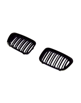 BMW 3 E46 1998-2001 berlina griglia anteriore nero lucido (Cod. S-GR-BM3-E46-ABS-01S)