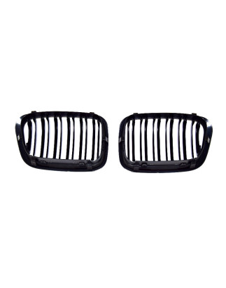 BMW 3 E46 1998-2001 berlina griglia anteriore nero lucido (Cod. S-GR-BM3-E46-ABS-01S)