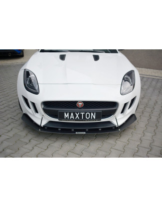 SPLITTER RACING ANTERIORE JAGUAR F-TYPE X152 (Cod. M-JA-F-TYPE-1-CNC-FD1A)