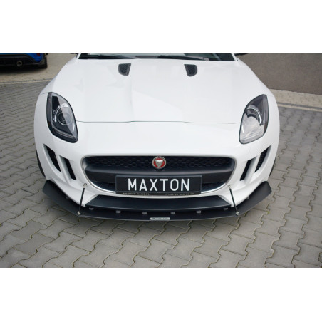 SPLITTER RACING ANTERIORE JAGUAR F-TYPE X152 (Cod. M-JA-F-TYPE-1-CNC-FD1A)