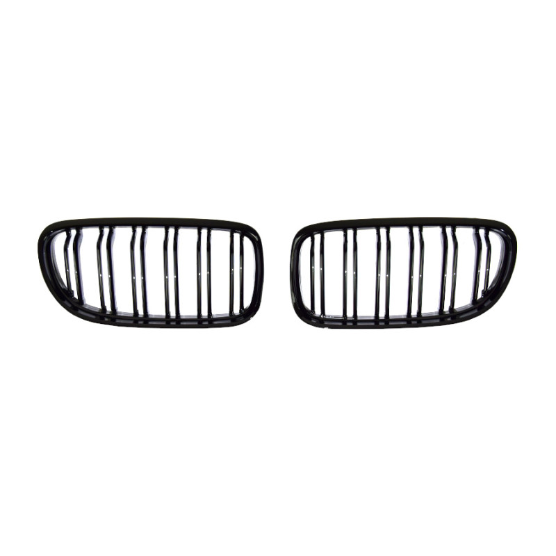 BMW 3 E90 2008-2012 griglia anteriore nero lucido (Cod. S-GR-BM3-E90-ABS-02)