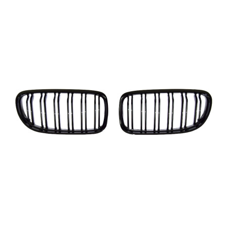 BMW 3 E90 2008-2012 griglia anteriore nero lucido (Cod. S-GR-BM3-E90-ABS-02)
